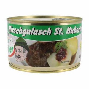 Hirschgulasch Dose