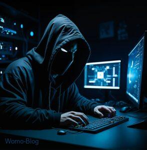 Hacker bei der Arbeit